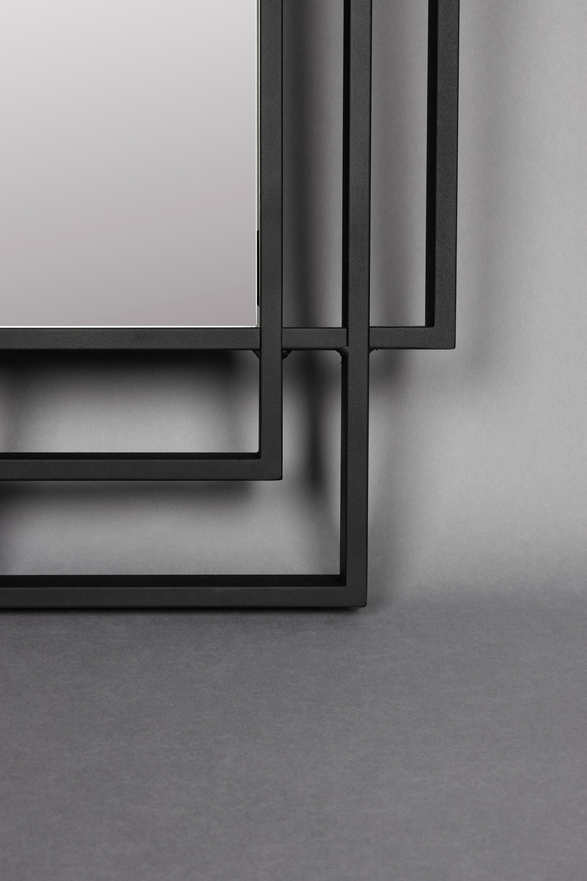 Dutchbone Ramsey Black Full Length Leaner Mirror